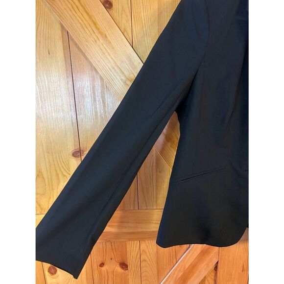 The Limited Womens Lined 2 Button Blazer Black Pockets Size 8 (5358) - Picture 4 of 7